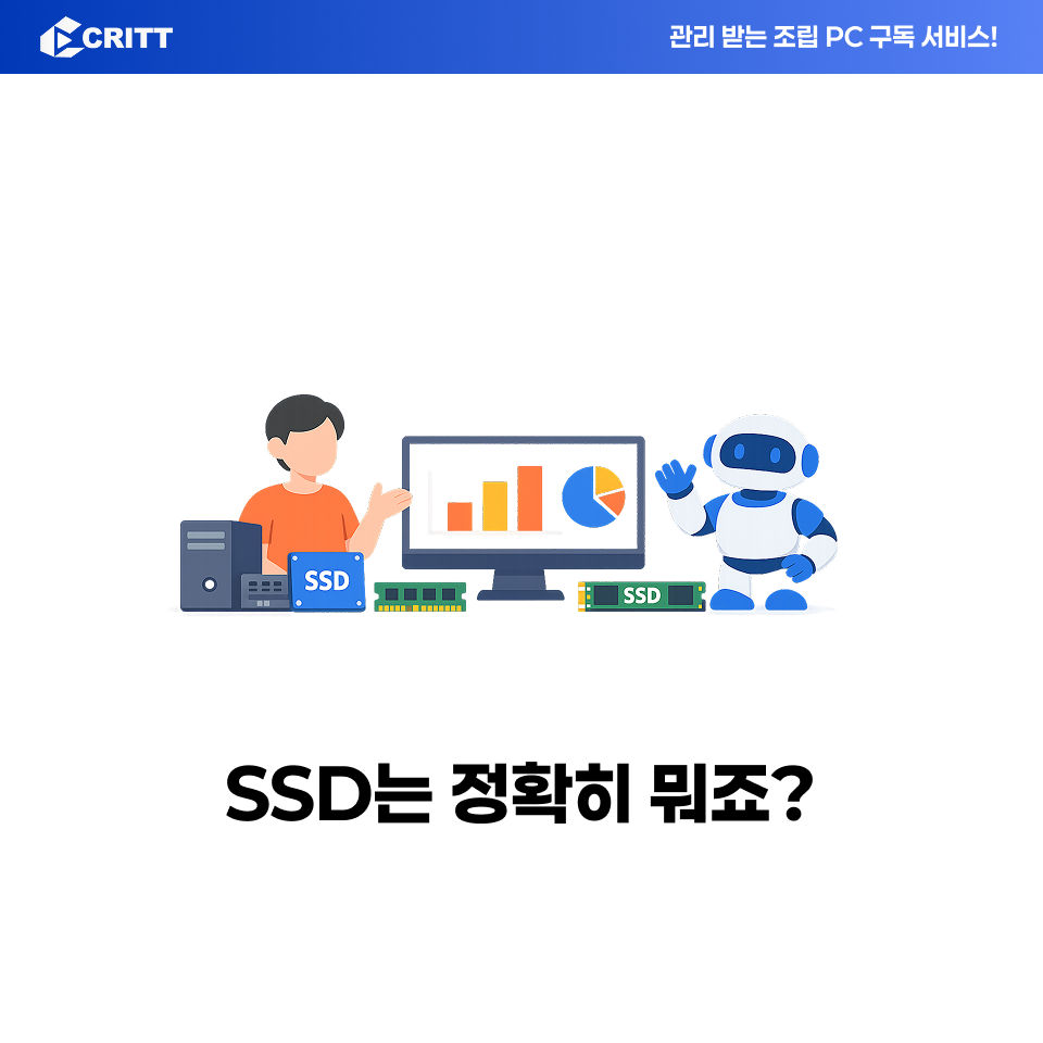 [초보 필독] SSD의 용량과 종류, 구매 기준까지!